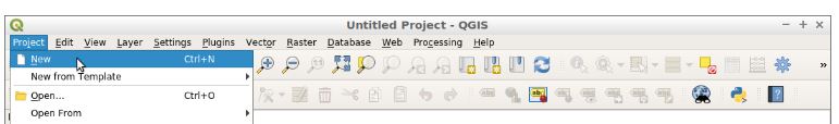 Interfaccia Utente QGIS
